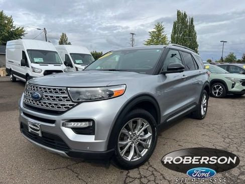 Used 2022 Ford Explorer Limited w/ Equipment Group 301A AWD/4WD image 1