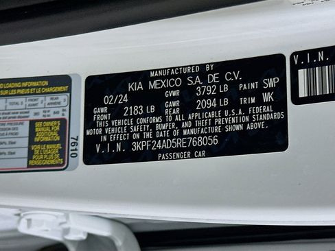 Used 2024 Kia Forte LXS image 12