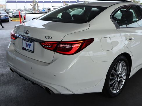Used 2021 INFINITI Q50 Luxe w/ Cargo Package image 7