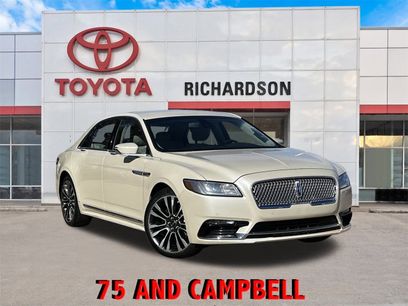 Used 2018 Lincoln Continental Select w/ Continental Climate Package