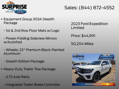 Used 2023 Ford Expedition Limited RWD image 7