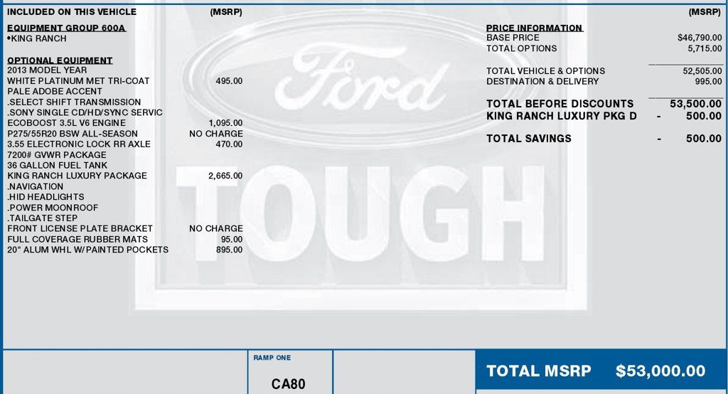 Used 2013 Ford F150 King Ranch w/ King Ranch Luxury Pkg AWD/4WD image 21