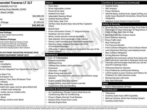 Used 2024 Chevrolet Traverse LT image 3