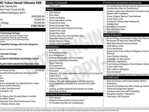 Used 2025 GMC Yukon Denali Ultimate image 7