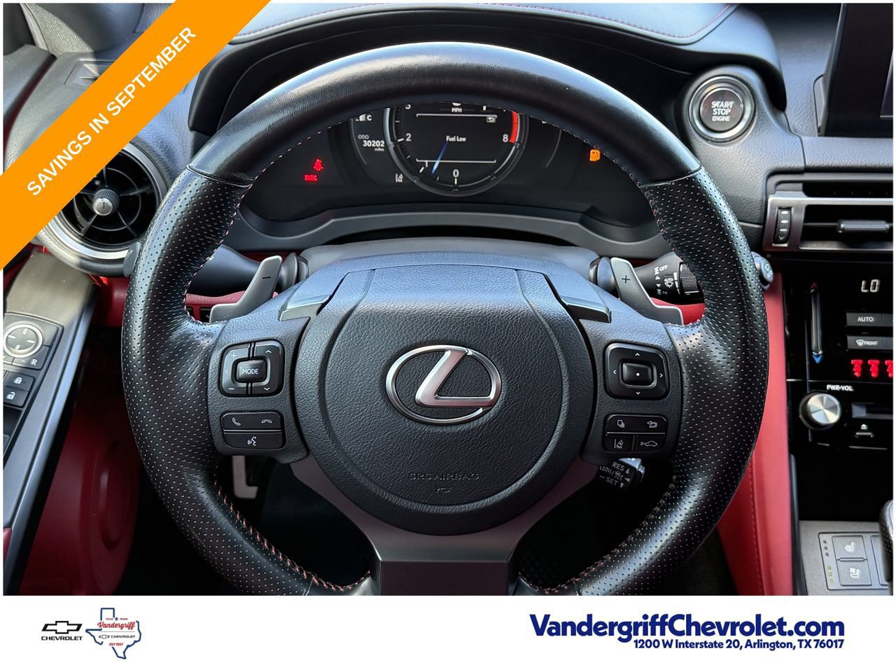 Used 2021 Lexus IS 350 F Sport w/ Accessory Package RWD image 12