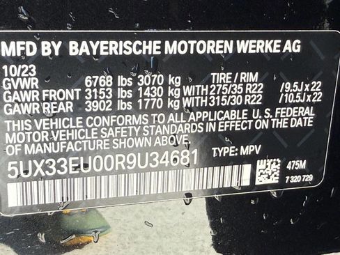 Used 2024 BMW X5 M60i w/ Climate Comfort Package AWD/4WD image 57