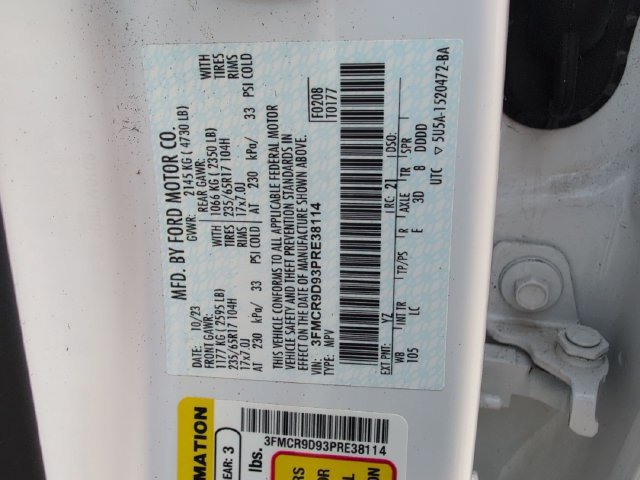 Used 2023 Ford Bronco Sport Badlands AWD/4WD image 33