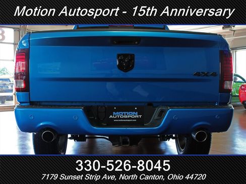 Used 2018 RAM 1500 Sport w/ Hydro Blue Sport Package AWD/4WD image 9
