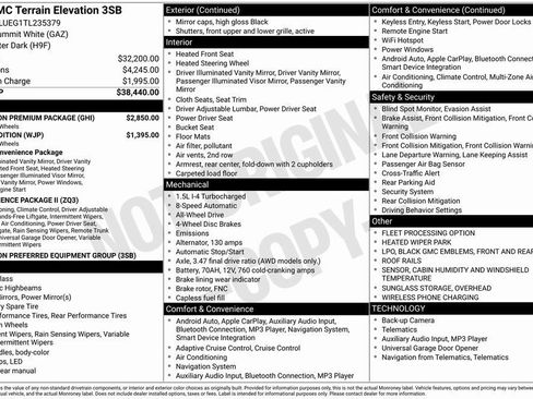 Used 2026 GMC Terrain Elevation w/ Elevation Premium Package image 2