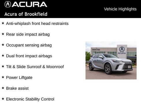 Used 2023 Lexus RX 350 Premium w/ Accessory Package AWD/4WD image 12