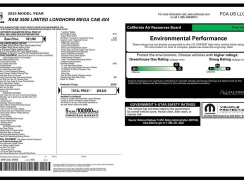 Used 2025 RAM 3500 Longhorn image 34