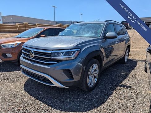 Used 2021 Volkswagen Atlas SE w/ Panoramic Sunroof Package AWD/4WD image 2