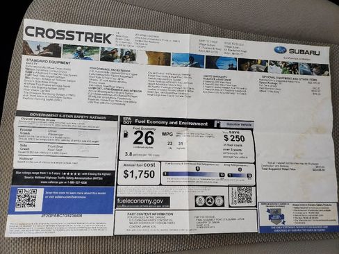 Used 2016 Subaru Crosstrek 2.0i Premium image 22