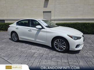 Used 2022 INFINITI Q50 Luxe w/ Cargo Package image 1