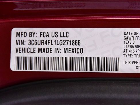 Used 2020 RAM 2500 Laramie image 18