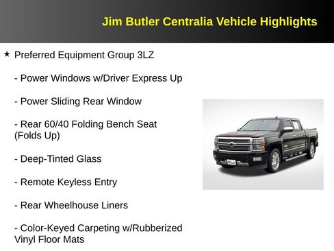 Used 2014 Chevrolet Silverado 1500 High Country AWD/4WD image 5
