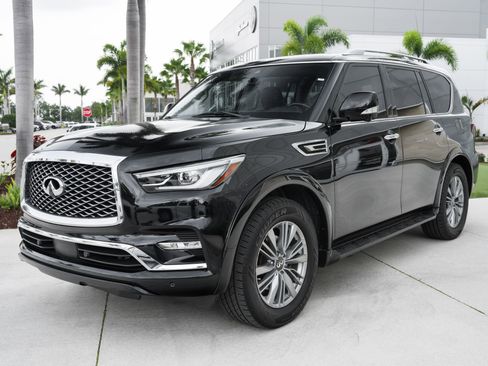 Certified 2021 INFINITI QX80 Luxe RWD image 6