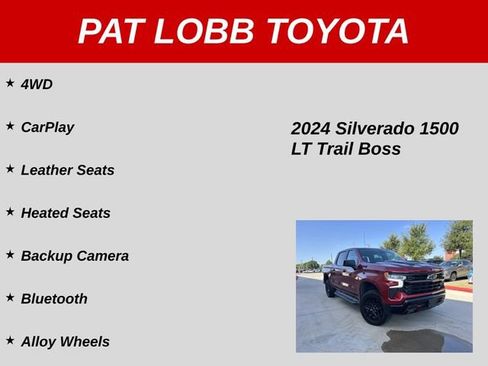 Used 2024 Chevrolet Silverado 1500 LT Trail Boss w/ Convenience Package II AWD/4WD image 28