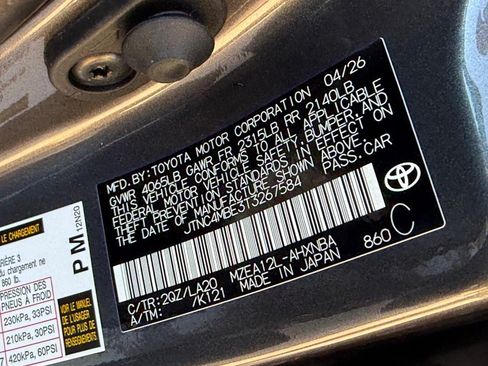 New 2026 Toyota Corolla XSE FWD image 19