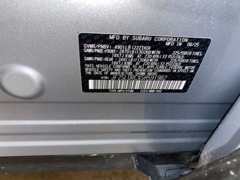 Certified 2025 Subaru Forester Limited AWD/4WD image 31