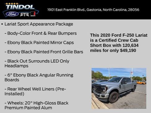Used 2020 Ford F250 Lariat AWD/4WD image 11