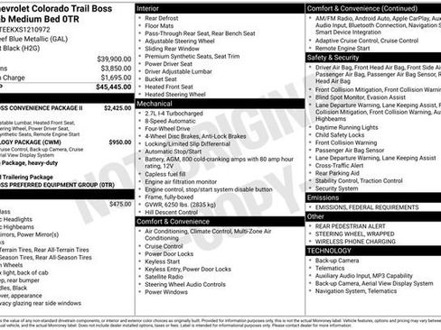 Used 2025 Chevrolet Colorado Trail Boss image 7