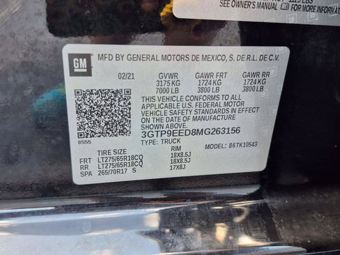 Used 2021 GMC Sierra 1500 AT4 AWD/4WD image 33