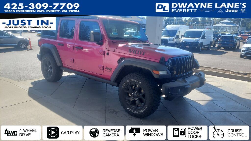 Used 2022 Jeep Wrangler Unlimited Sport AWD/4WD image 1