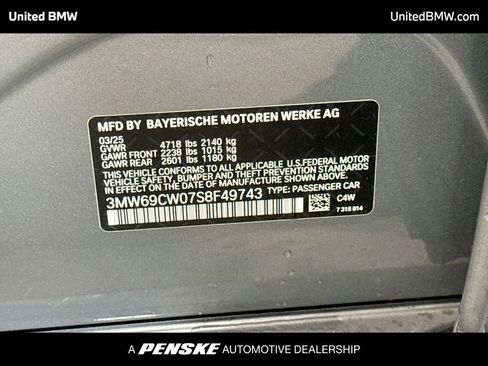 Certified 2025 BMW 330i Sedan RWD image 15