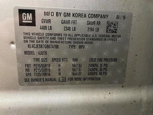 Used 2016 Buick Encore AWD image 41