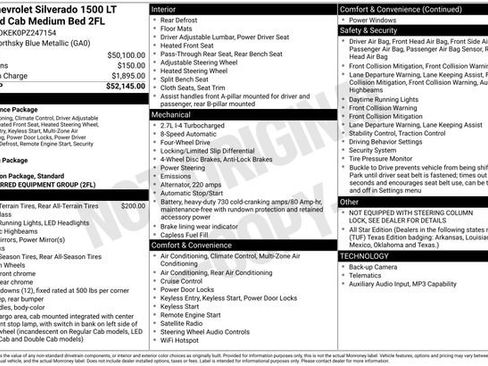 Used 2023 Chevrolet Silverado 1500 LT AWD/4WD image 32