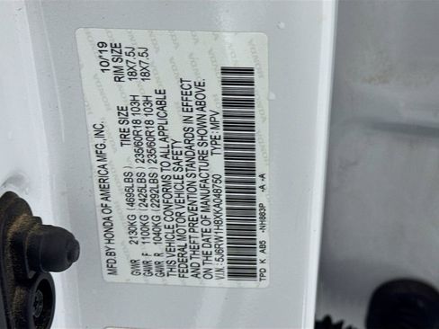 Used 2019 Honda CR-V EX-L image 44