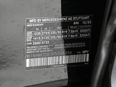 Certified 2023 Mercedes-Benz EQB 350 4MATIC SUV image 27