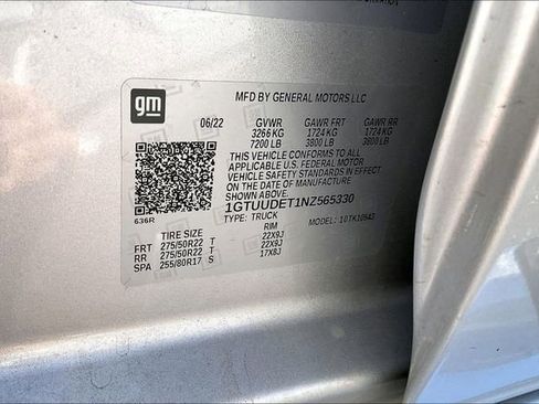 Used 2022 GMC Sierra 1500 SLT w/ SLT Premium Plus Package image 14