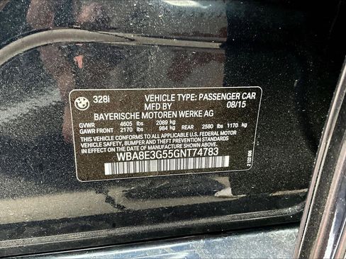 Used 2016 BMW 328i xDrive Sedan AWD/4WD image 7