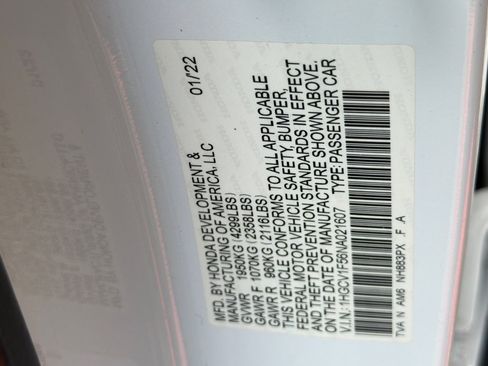 Used 2022 Honda Accord EX-L image 27