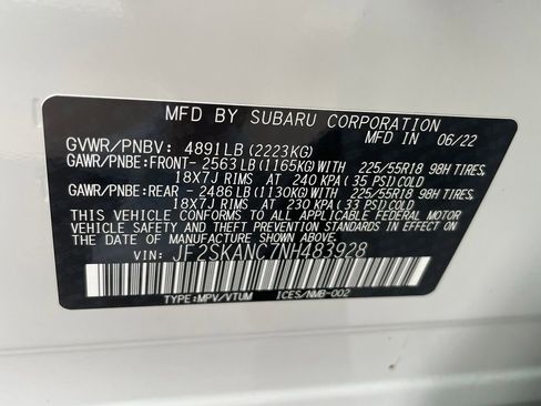Used 2022 Subaru Forester Limited w/ Popular Package #2 AWD/4WD image 35