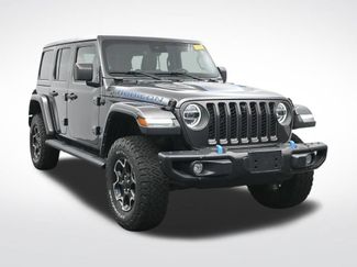 Used 2021 Jeep Wrangler Unlimited Rubicon 4xe w/ Steel Bumper Group AWD/4WD video 3