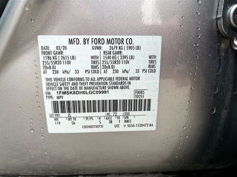 Used 2020 Ford Explorer XLT w/ Equipment Group 202A image 32