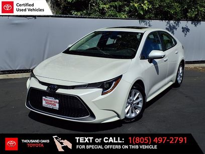 Certified 2021 Toyota Corolla XLE w/ Carpet Mat Package (TMS)