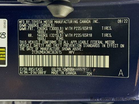 Certified 2022 Lexus RX 350 AWD w/ Premium Package image 35