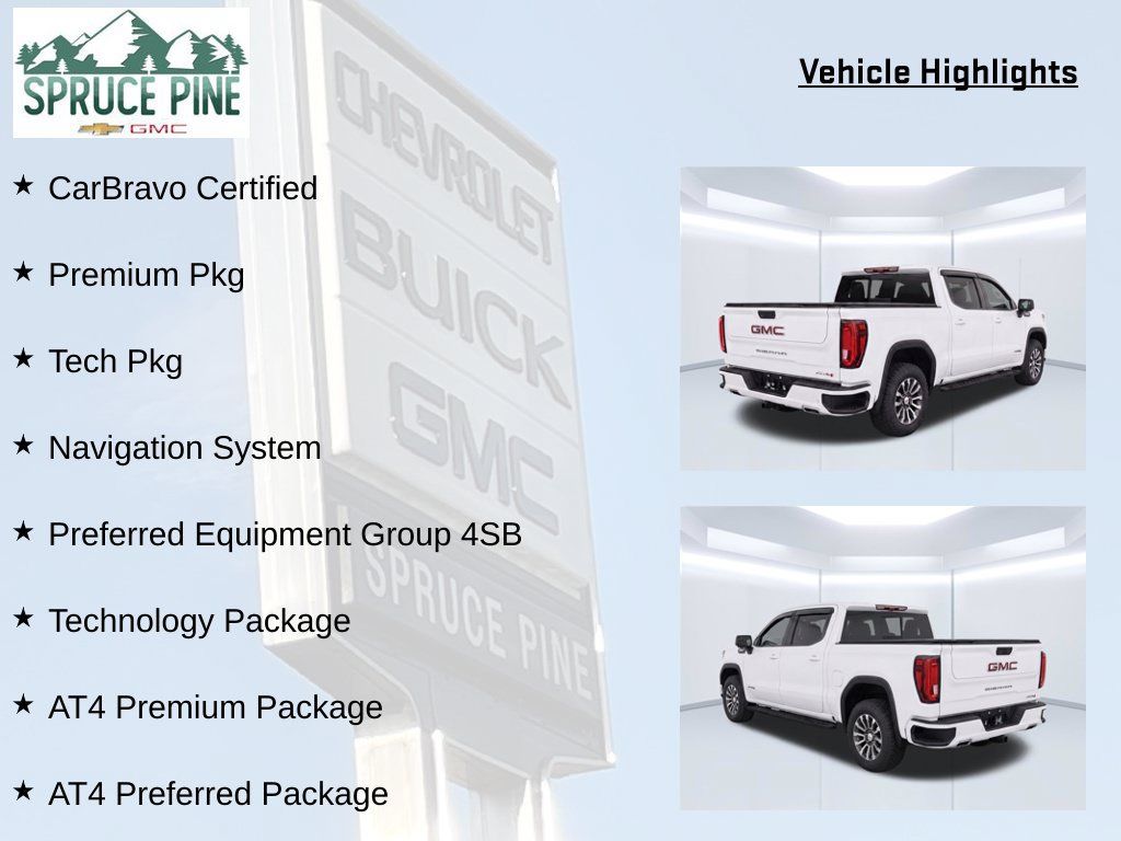 Used 2023 GMC Sierra 1500 AT4 w/ AT4 Premium Package AWD/4WD image 9