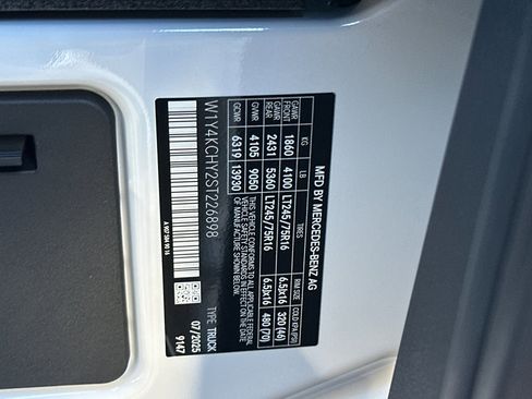 New 2025 Mercedes-Benz Sprinter 2500 image 27