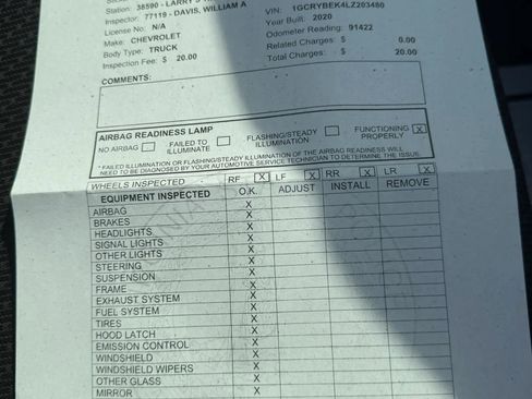 Used 2020 Chevrolet Silverado 1500 Custom w/ Custom Value Package image 42