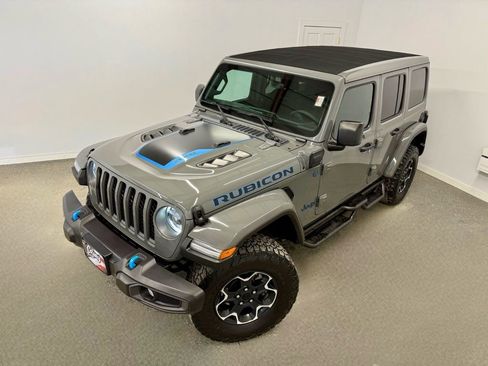 Used 2023 Jeep Wrangler Unlimited Rubicon 4xe w/ Cold Weather Group image 3