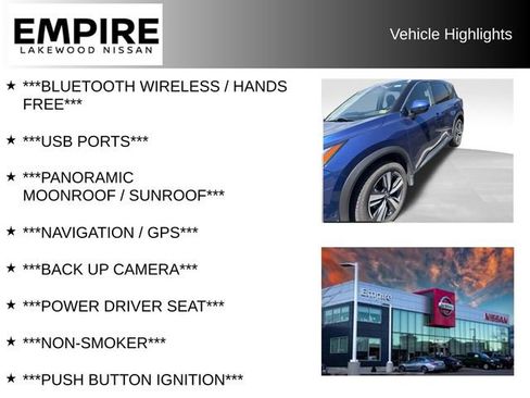 Used 2023 Nissan Rogue Platinum w/ Platinum Premium Package AWD/4WD image 2