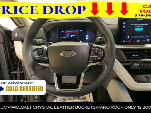 Certified 2025 Ford Explorer Platinum w/ LUX Leather Package AWD/4WD image 39