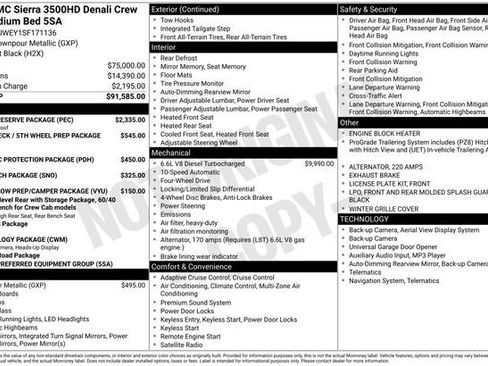 Used 2025 GMC Sierra 3500 Denali w/ Denali Reserve Package image 5