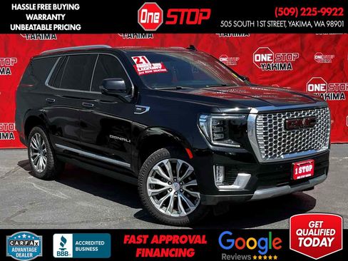 Used 2021 GMC Yukon Denali w/ LPO, Illumination Package AWD/4WD image 1