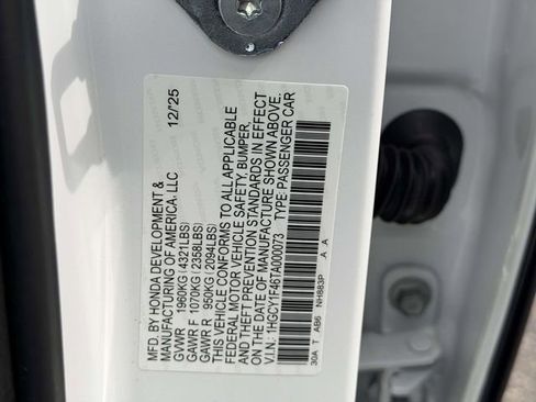 New 2026 Honda Accord SE image 18